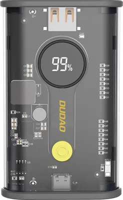 Zdjęcie produktu dla Dudao powerbank 20000mAh 1xUSB-A / 1xUSB-C 22.5W PD czarny (K16Pro)