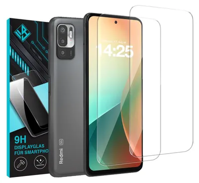 Produktbild von 2x 9H Schutzglas Displayschutzfolie für Xiaomi Redmi Note 10 5G Displayglas Displayschutz Glas Panzerfolie Schutzglasfolie