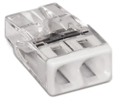 Image de Connecteur rapide Wago 2273-202 pour fils de 2 x 2,5 mm², boîte de 50 pièces