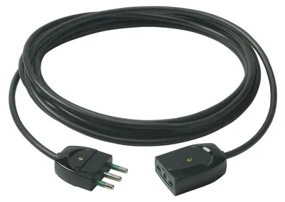 Obrázok produktu pre VIMAR 0P32387 – predlžovací kábel 3G1 – 5 metrov – čierna farba – 5 metrov