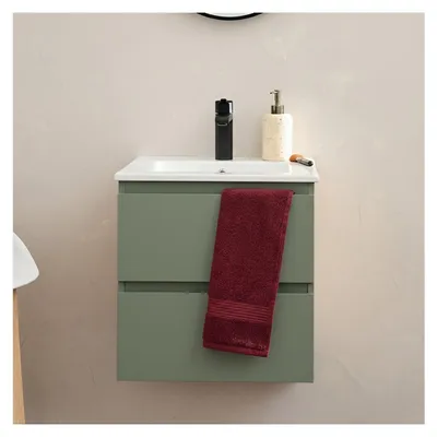 Immagine prodotto di Mobile lavabo 45cm e rubinetto nero SORRENTO