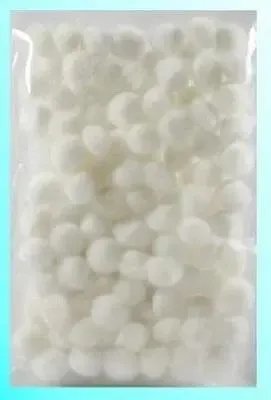 Produktbild von Weiße Pompons, 10 mm, 100 Stück – Galeria Hobby