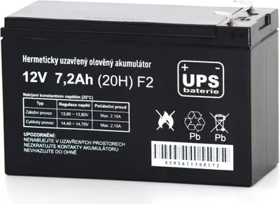 Obrázek produktu pro FIAMM UPS baterie 12V 7,2Ah F2