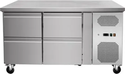 Immagine prodotto di Banco refrigerato con 4 cassetti, raffreddamento ventilato, 136x70