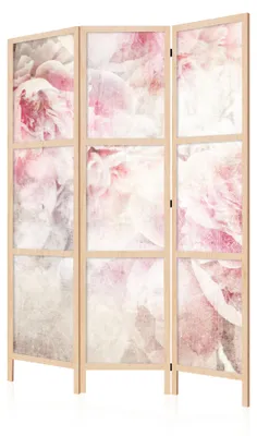Image de LUMASOUL Paravent simple face, Séparation d'intérieur, Fleurs Japonais 1, 135x172 cm