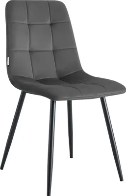 Obrázek produktu pro Židle FOX s prošíváním, černá noha GREY