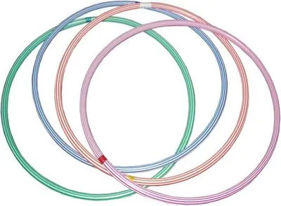Produktbild von Hula-Hoop-Reifen 80 cm für Sport, Spiel und Fitness – Ideal für Kinder und Erwachsene