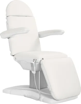 Image de Fauteuil de beauté électrique Sillon Eclipse, 3 moteurs, blanc