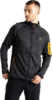 Produktbild von Dare2b Torrek Fleece Mit Durchgehendem Reißverschluss Schwarz S Herren Schwarz S