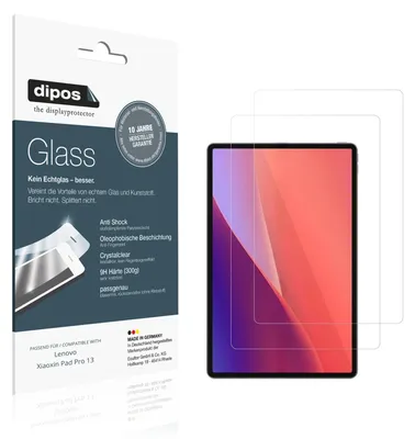 Immagine prodotto di 2x Pellicola Protettiva per Lenovo Xiaoxin Pad Pro 13 Protezione Vetro Flessibile 9H dipos