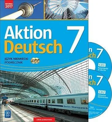 Obrázek produktu pro Aktion Deutsch Jezyk niemiecki 7 Podrecznik + 2 CD