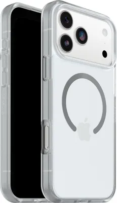 Produktbild von OtterBox React, transparente Hülle für iPhone 17 Pro Max mit MagSafe, Hartschalen-Rückseite, stoßfest - Transparent