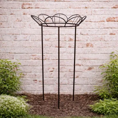 Produktbild von AltoBelli Staudenstütze AMARA Metall Rost Braun Lackiert Rund 102x60 cm