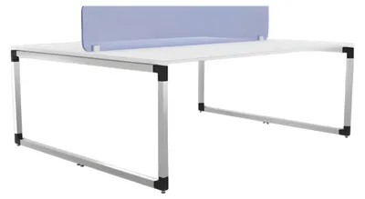 Obrázek produktu pro Stylový kancelářský stůl světle šedý Pracovní prostředí dřevěný nábytek Moderní