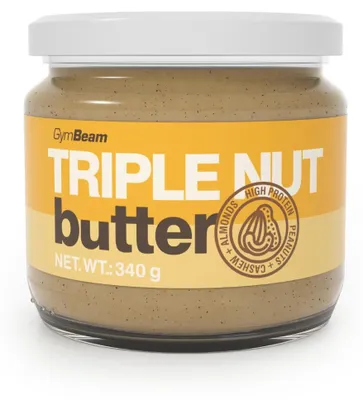 Produktbild von GymBeam - Triple Nussbutter, 8 x 340 g