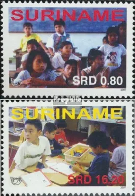Produktbild von Briefmarken Suriname 2007 Mi 2158-2159 (kompl.Ausg.) postfrisch Bildung für alle