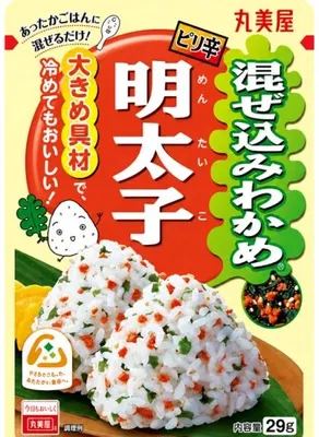 Produktbild von Marumiya | Furikake-streuwürze Mazekomi Wakame Spicy Mentai - 29g - Japanische Gewürzmischung - Meeresfrüchte
