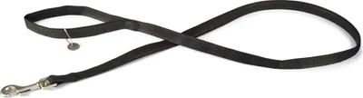 Produktbild von Beeztees - Hundeleine - Mac Kunstleder - schwarz - 120 cm x 20 mm