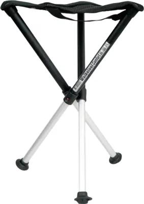 A three-legged stool on a white background.