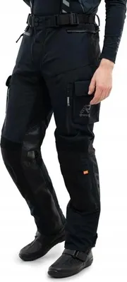 Image de Pantalon textile de moto Rukka Ecuado-R, noir/noir, 56