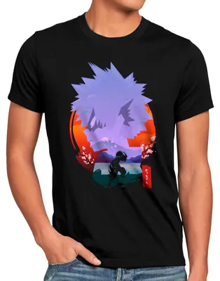 Produktbild von style3 Katsuki Hero Herren T-Shirt superhero japan acade mia manga