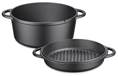 Produktbild von Küchenprofi Schmortopf, 26 cm schwarz