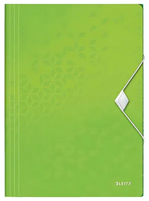 Produktbild von LEITZ Eckspanner WOW 4599 DIN A4 grün