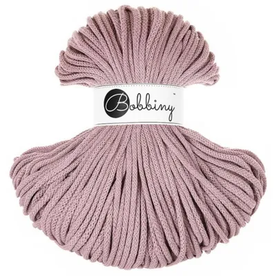 Produktbild von Bobbiny Premium 5 mm 100 m Mauve Schnur