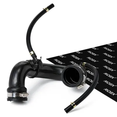 Produktbild von RIDEX 3314C0113 Turbo Ladeluftschlauch für RENAULT Clio III Schrägheck (BR0/1, CR0/1) CLIO II (BB0/1/2, CB0/1/2) KANGOO (KC0/1) für NISSAN MICRA III