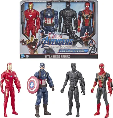 Produktbild von Marvel Avengers Titan Heroes Abbildung 4 Pack