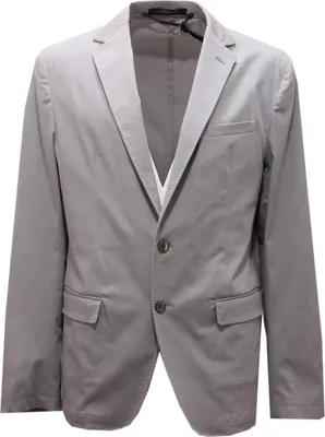 Produktbild von 2060AG giacca uomo MESSAGERIE slim fit grey Baumwolle jacket man