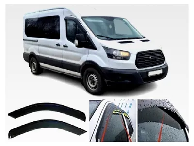 Produktbild von 2 Windabweiser für Ford Transit 2013 bis 2022