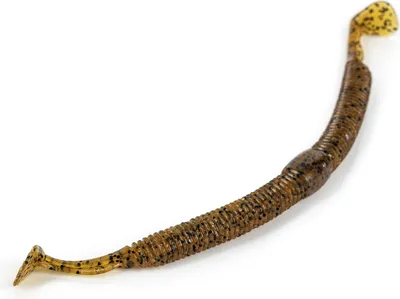 Produktbild von MOLIX Sneaky Worm 5 inch, Gummiköder, 13cm, Pumpkin Ispanico, 8Stk., SNW5-23