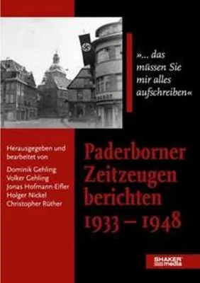 Image de Paderborner Zeitzeugen berichten 1933 - 1948