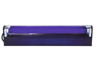 Produktbild von EUROLITE UV-Röhre Komplettset 45cm 15W metall sw