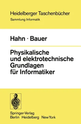Obrázek produktu pro Physikalische und elektrotechnische Grundlagen für Informatiker