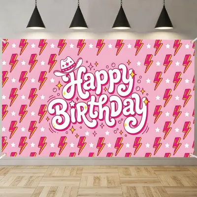 Image de Fond rose clair, bannière décorative de 180 x 110 cm