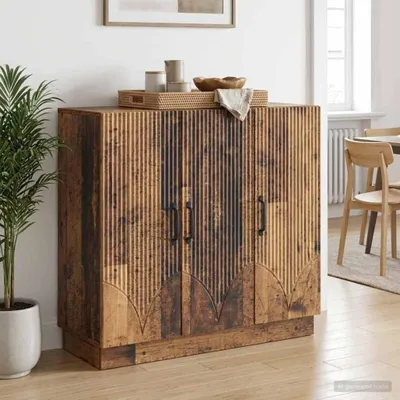 Obrázek produktu pro vidaXL Komoda z recyklovaného dřeva 89 x 34,5 x 77 cm Dřevotřísková deska