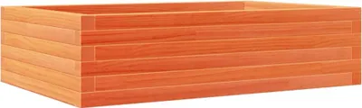 Immagine prodotto di vidaXL Fioriera marrone cera 90x60x23 cm in legno di pino massiccio