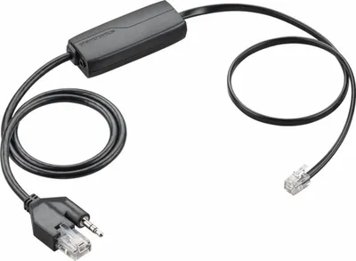 Productafbeelding van HP Poly Adaptér Poly APC-82 elektronische haakschakelaar, zwart, voldoet aan TAA-eisen