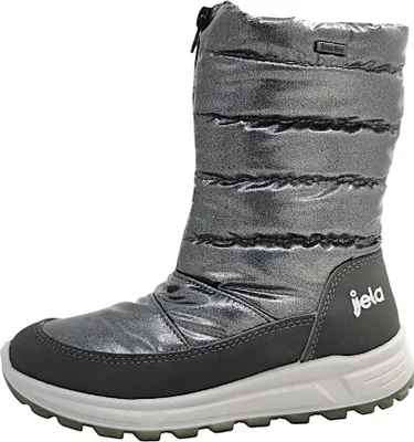 Produktbild von Jela  Kinderschuhe Mädchen Winterstiefel Silber Freizeit, Schuhgröße:36 EU