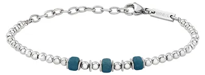 Produktbild von Juwel BREIL Sammlung MIXOLOGY, ARMBÄNDER aus HERREN in STEEL AND CERAMICS Farbe SILBER messen EINZIGARTIG - TJ3543