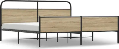 Zdjęcie produktu dla VidaXL 3318678, Dąb, 156 cm, 2,07 m, 100 cm, 1500 x 2000 mm, 28 cm