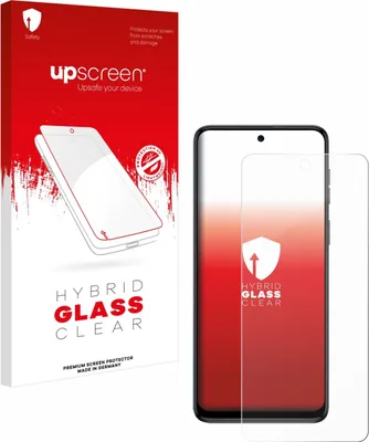 Produktbild von upscreen Schutzglas für Motorola Moto G54 / G55 Schutzfolie Panzer Folie Glas Display Schutz klar