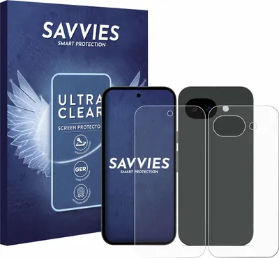 Produktbild von 18x Für Google Pixel 10a (Display+Rückseite) Schutzfolie Savvies Displayschutz Display Schutz Folie Klar Transparent
