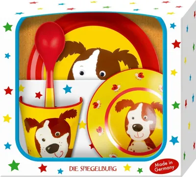 Produktbild von Coppenrath Verlag 18250 Geschirr Geschenkset Hund