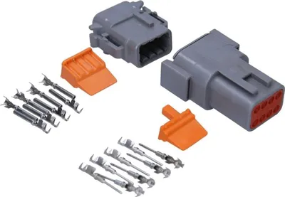 Produktbild von KALI-1408 DEUTSCH DTM Steckverbinder Set 8 polig