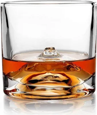 Image de lot de 2 verres à whisky exclusifs en verre cristallin - verres tumbler pour cocktails, gin, bourbon, rhum - Set cadeau pour hommes