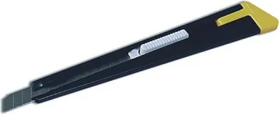 Produktbild von Cuttermesser Metall-Cutter 9mm farblich sortiert Packung mit 12 Stück