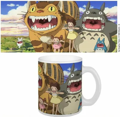 Obrázek produktu pro Studio Ghibli Nekobus & Totoro hrnek